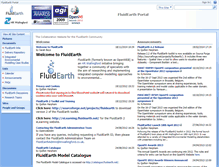 Tablet Screenshot of fluidearth.net